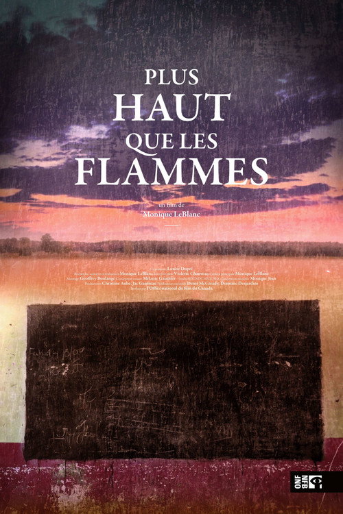 Movie poster for Plus haut que les flammes (2020)