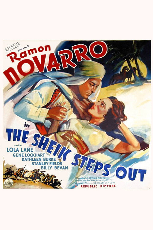 Movie poster for The Sheik Steps Out (1937)