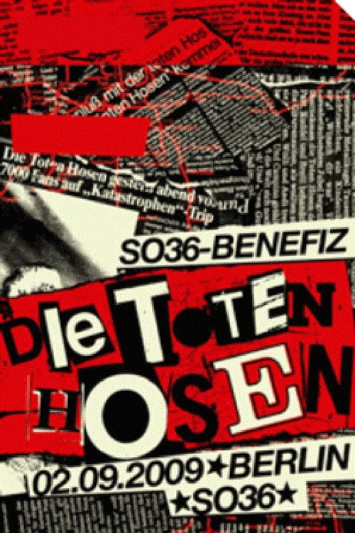 Movie poster for Die Toten Hosen: Auf die harte Tour - Live im SO36 (2009)