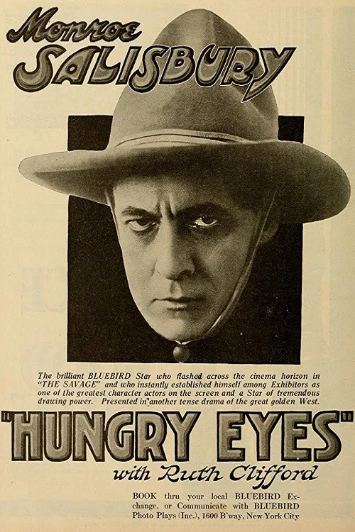 Movie poster for Hungry Eyes (1918)