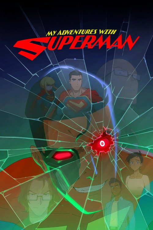 Series poster for My Adventures with Superman (2023)