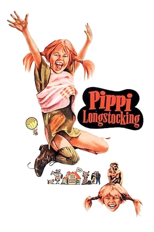 Movie poster for Pippi Longstocking (1969)