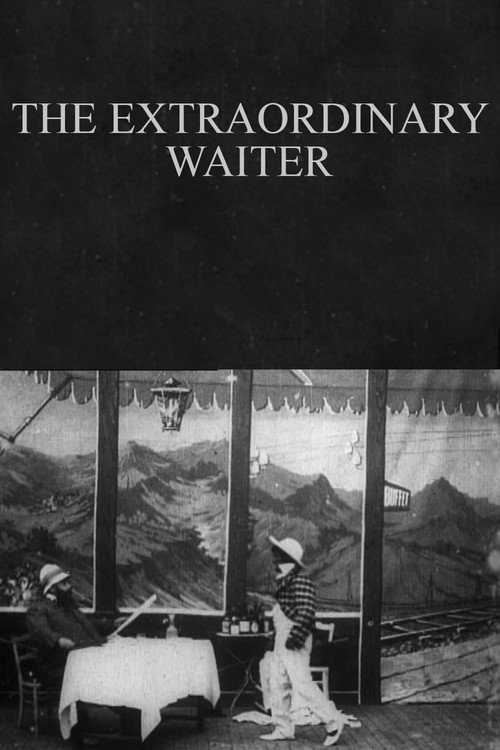 Movie poster for The Extraordinary Waiter (1902)