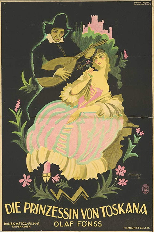 Movie poster for En Aftenscene (1920)