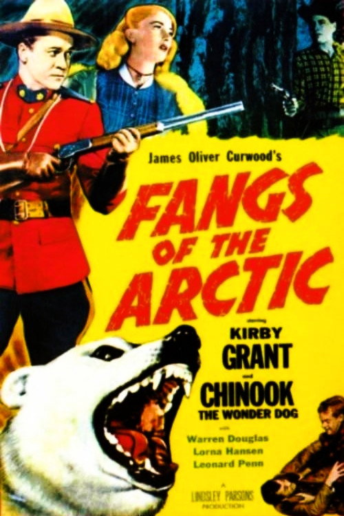 Movie poster for Fangs of the Arctic (1953)