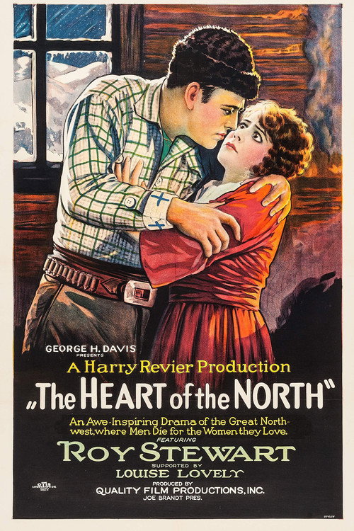Movie poster for The Heart of the North (1921)