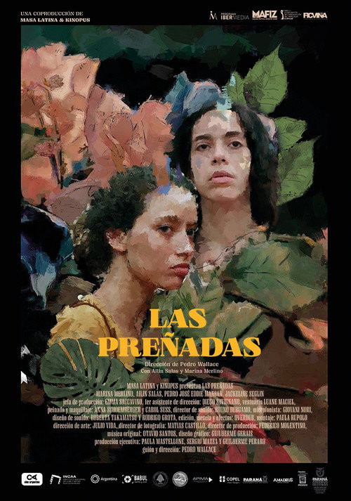Movie poster for Las preñadas (2023)