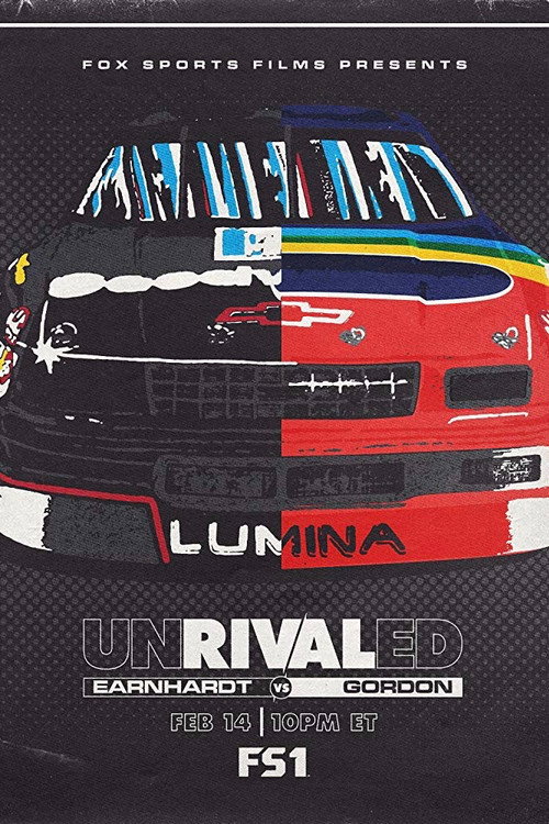 Movie poster for Unrivaled: Earnhardt vs. Gordon (2019)