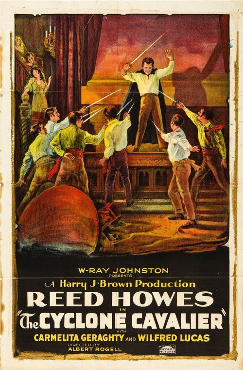 Movie poster for Cyclone Cavalier (1925)