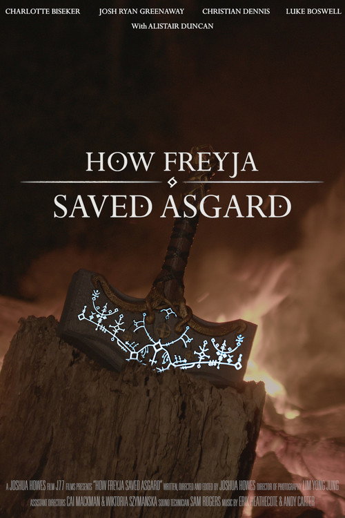 Movie poster for How Freyja Saved Asgard (2025)