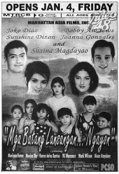 Movie poster for Mga Batang Lansangan... Ngayon (2002)