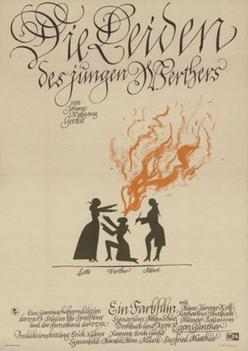 Movie poster for The Sorrows of Young Werther (1976)