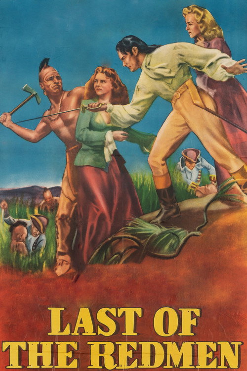 Movie poster for Last of the Redmen (1947)