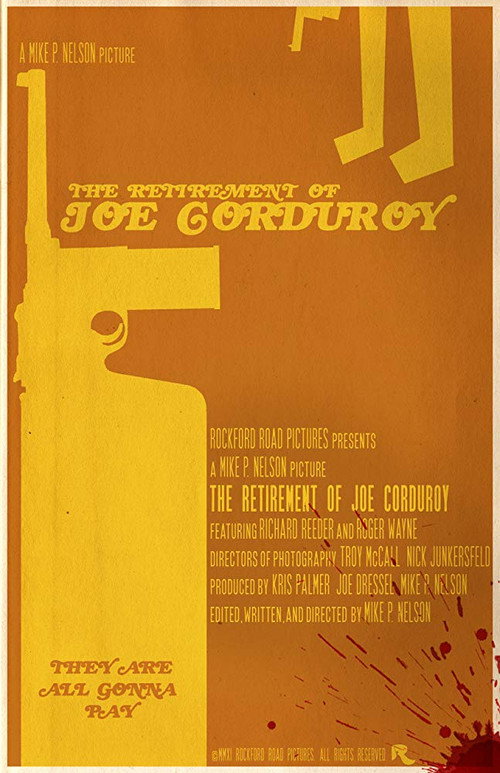 Movie poster for The Retirement of Joe Corduroy (2012)