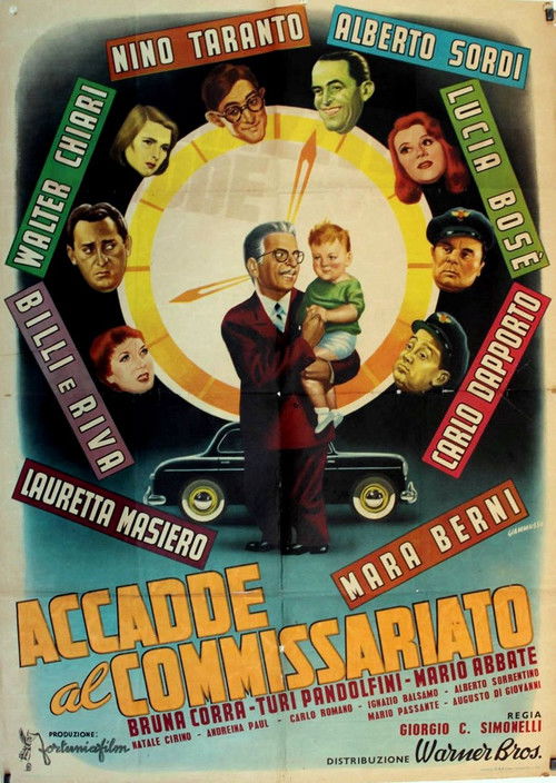 Movie poster for It Happened at the Police Station (1954)