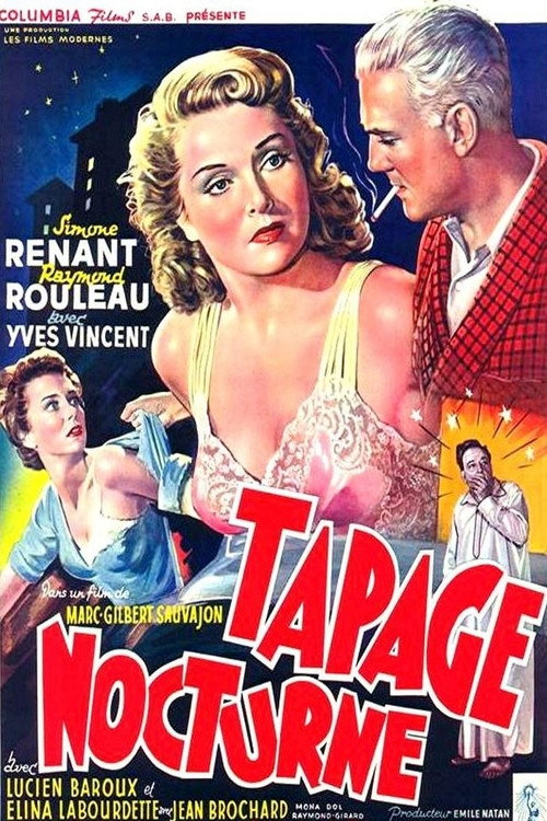 Movie poster for Nocturnal Uproar (1951)