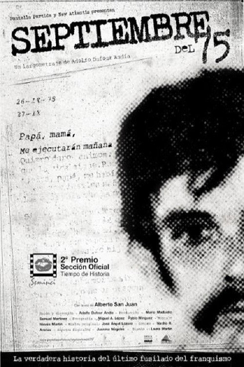 Movie poster for Septiembre del 75 (2009)
