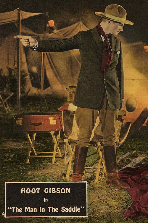 Movie poster for The Man in the Saddle (1926)