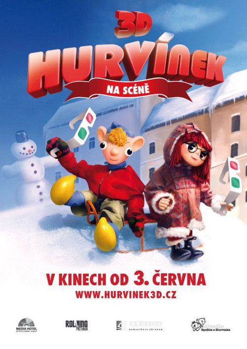 Movie poster for Hurvínek na scéně (2010)