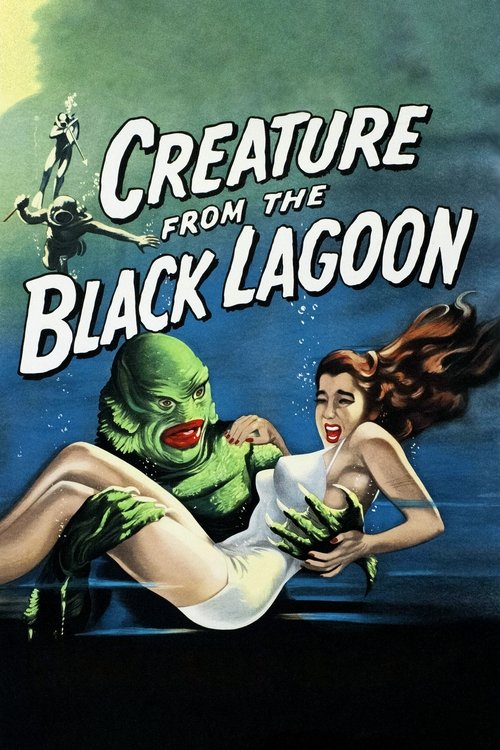 Movie poster for Creature from the Black Lagoon (1954)