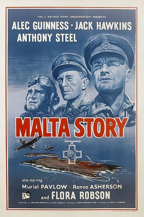 Movie poster for Malta Story (1953)
