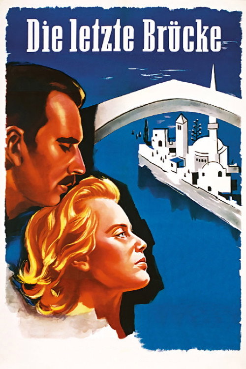 Movie poster for The Last Bridge (1954)