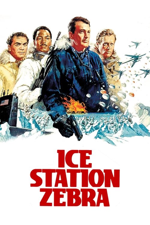 Movie poster for Ice Station Zebra (1968)