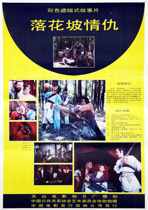 Movie poster for Bloodshed on the Luohuapo (1991)