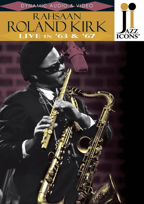 Movie poster for Jazz Icons: Rahsaan Roland Kirk - Live in '63 and '67 (2008)