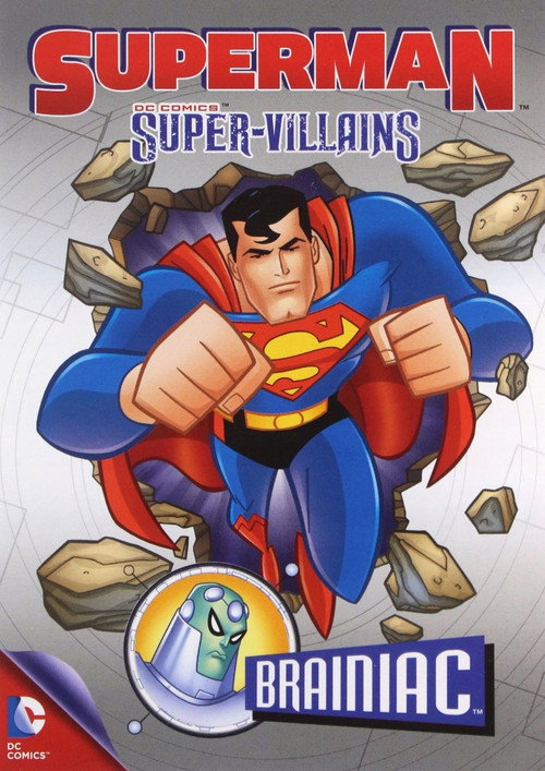 Movie poster for Superman Super Villanos: Brainiac (2013)