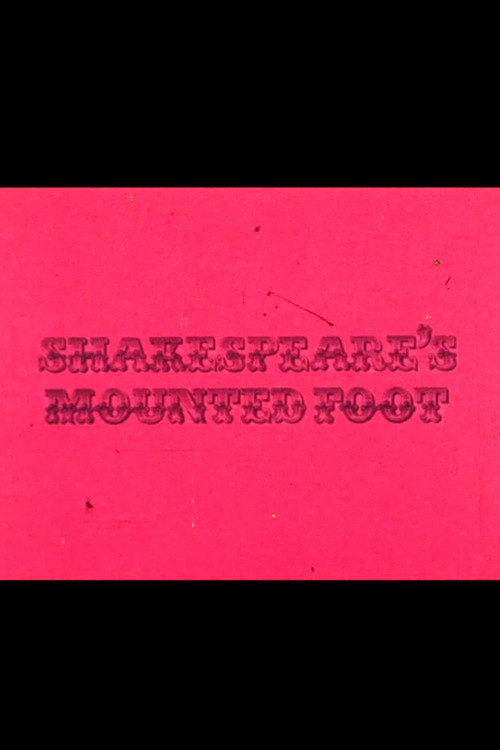 Movie poster for Shakespeare's Mounted Foot (1979)