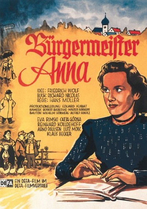 Movie poster for Mayor Anna (1950)