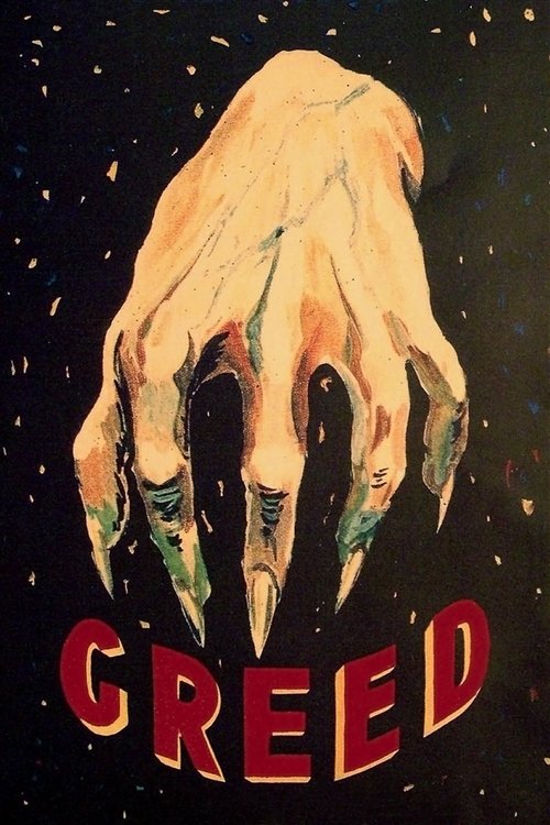 Movie poster for Greed (1924)