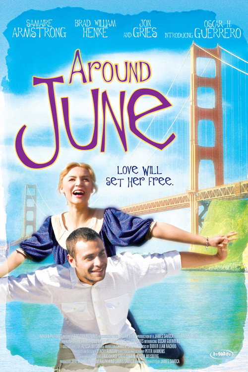 Movie poster for Around June (2008)