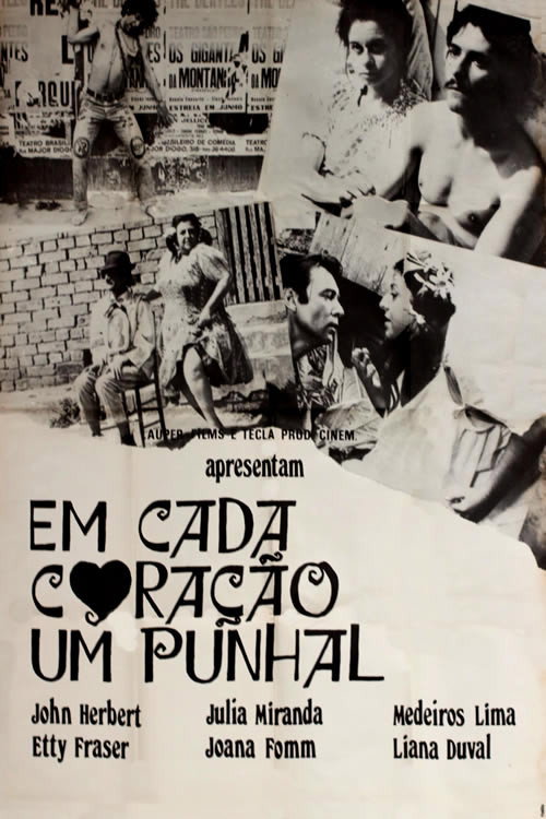 Movie poster for Em Cada Coração um Punhal (1970)
