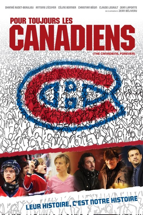 Movie poster for The Canadiens, Forever (2009)