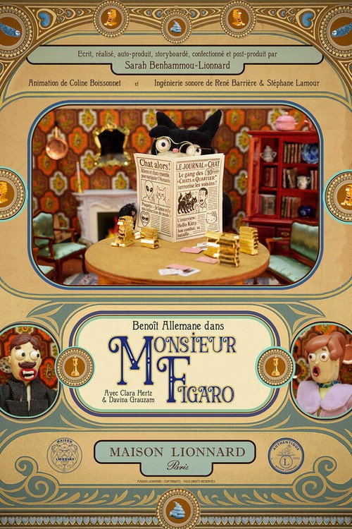 Movie poster for Monsieur Figaro (2025)