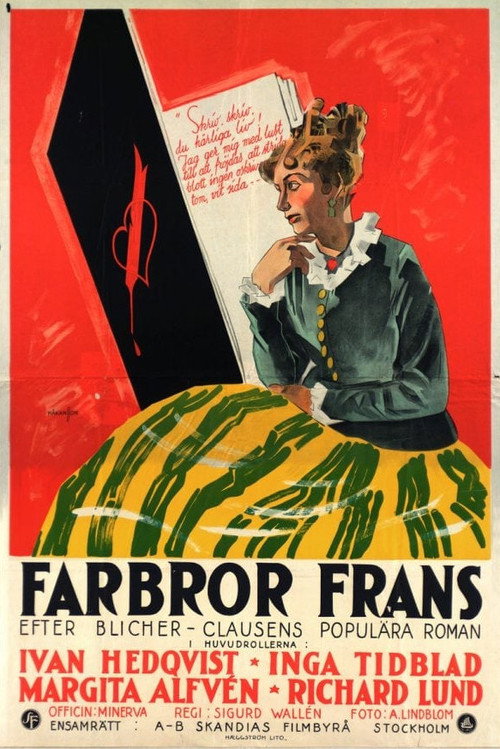Movie poster for Uncle Frans (1926)