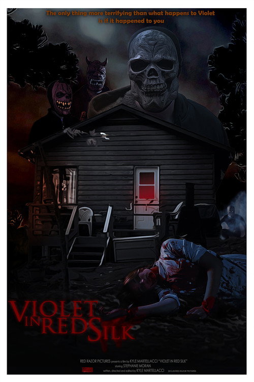 Movie poster for Violet in Red Silk (2014)