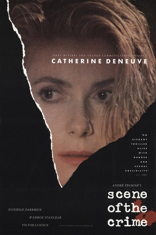 Movie poster for Scene of the Crime (1986)