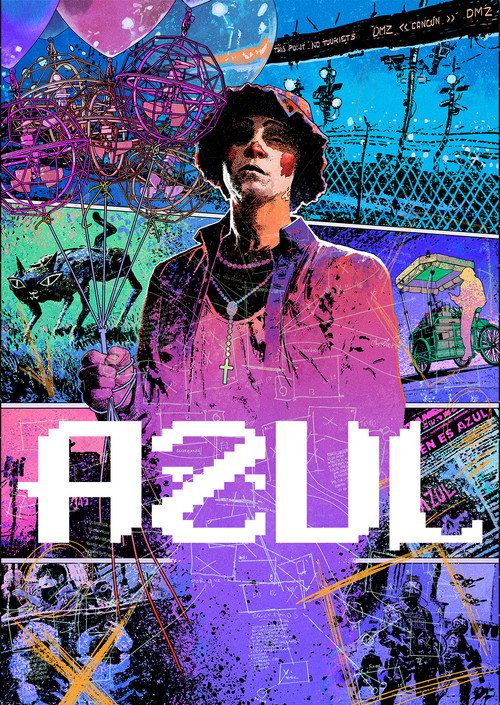Movie poster for Azul (2025)