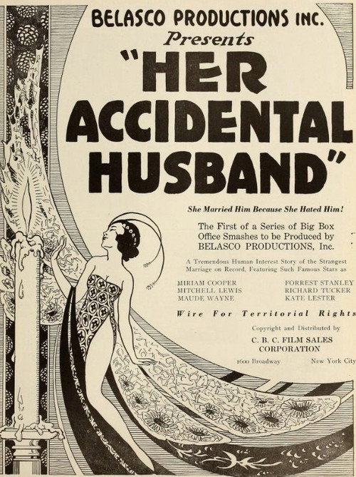 Movie poster for Her Accidental Husband (1923)