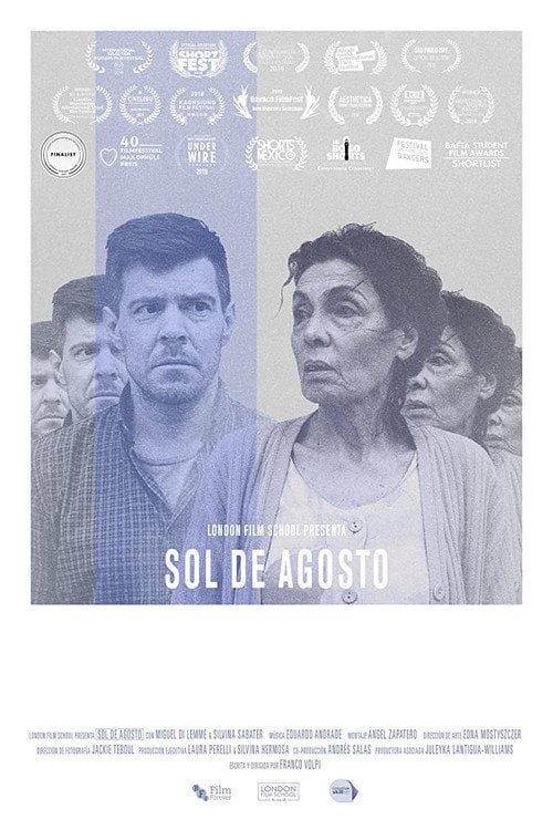 Movie poster for Sol de Agosto (2018)