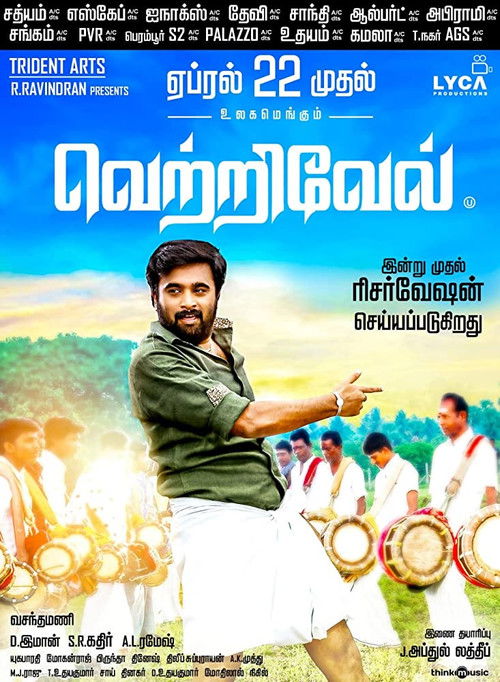 Movie poster for Vetrivel (2016)