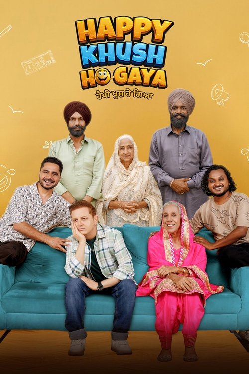 Movie poster for Happy Khush Ho Gaya (2025)