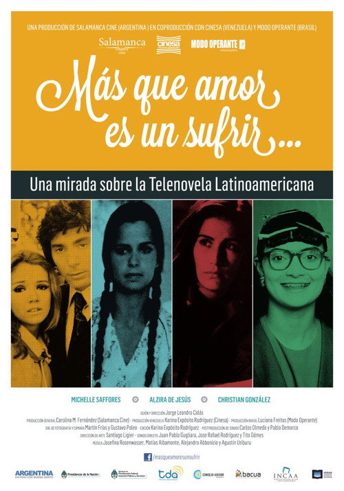 Movie poster for Más que amor es un sufrir (2012)