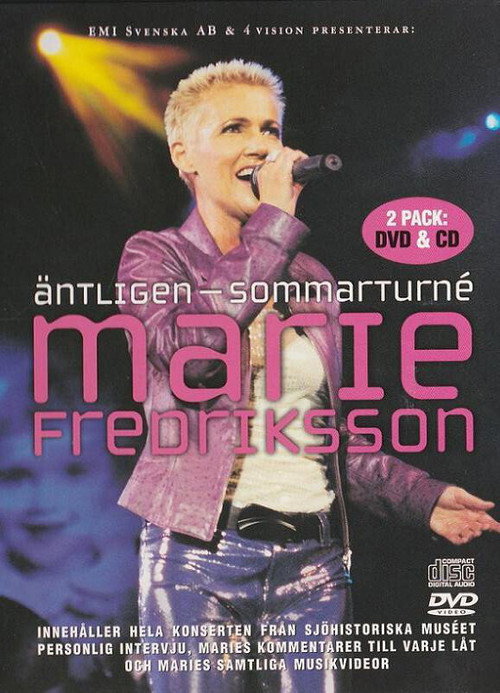 Movie poster for Marie Fredriksson: Äntligen - Sommarturné