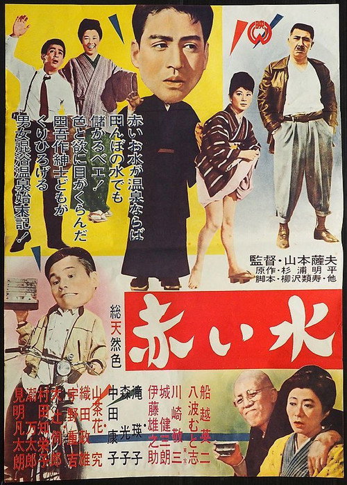 Movie poster for The Red Water (1963)