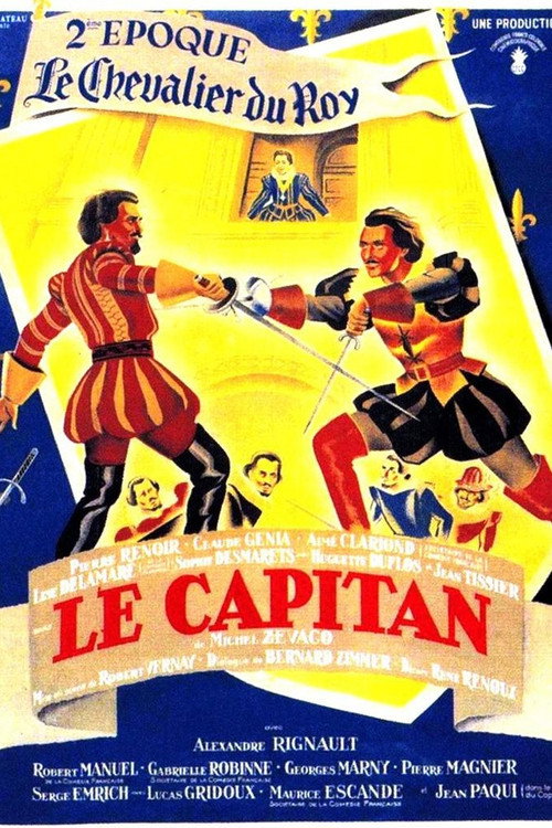 Movie poster for Le Capitan (2ème époque) Le Chevalier du roi (1946)
