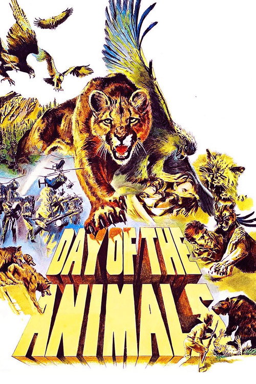 Movie poster for Day of the Animals (1977)